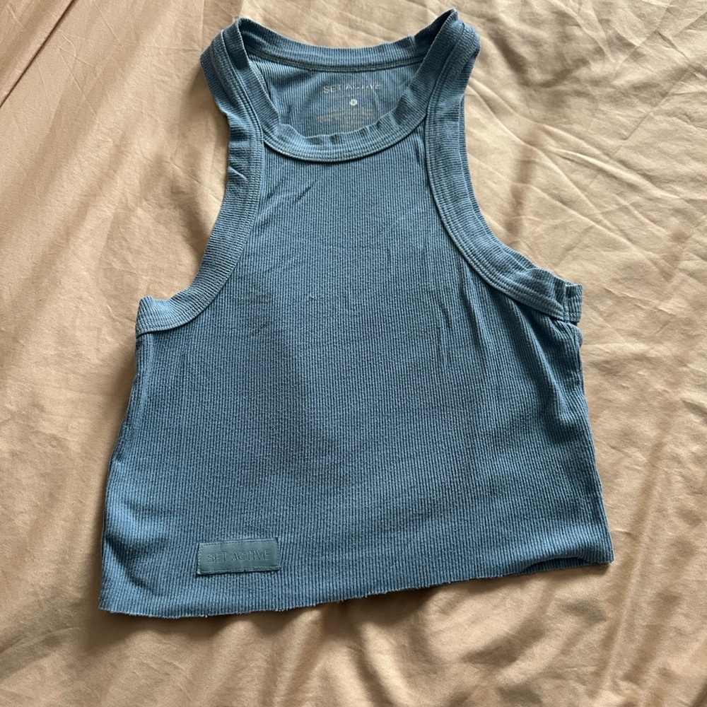 SET Active Crop Tank Top